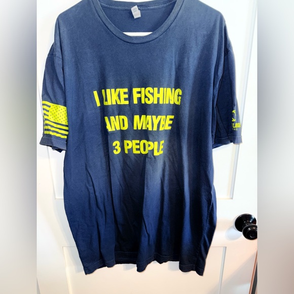Next Level Apparel Navy T-Shirt - Picture 1 of 5